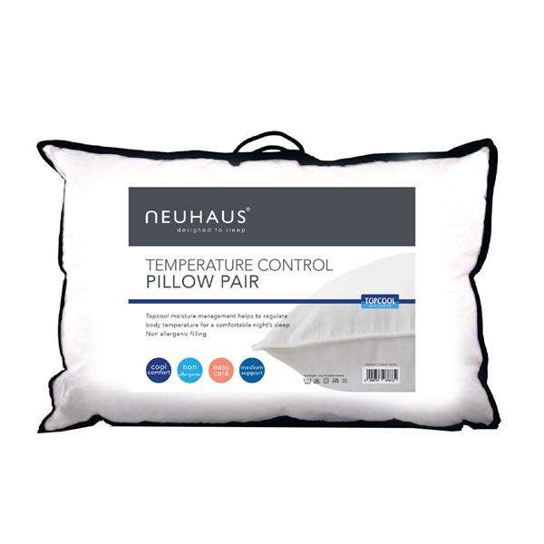 NeuhausTemperatute Control Pillow Twin Pack