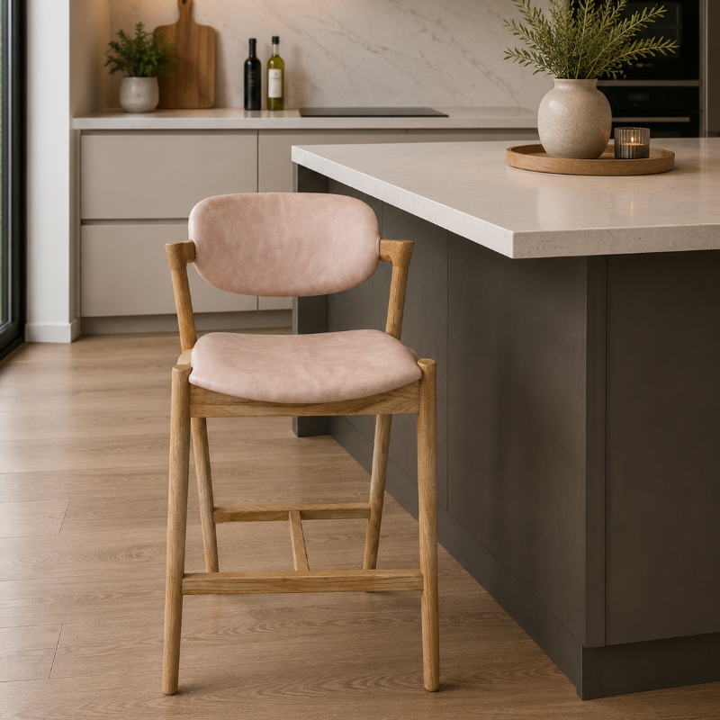 Dylan Counter Stool Taupe