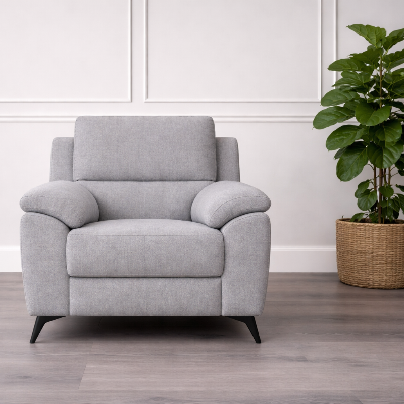 Lyon Grey Electric Reclining Chair
