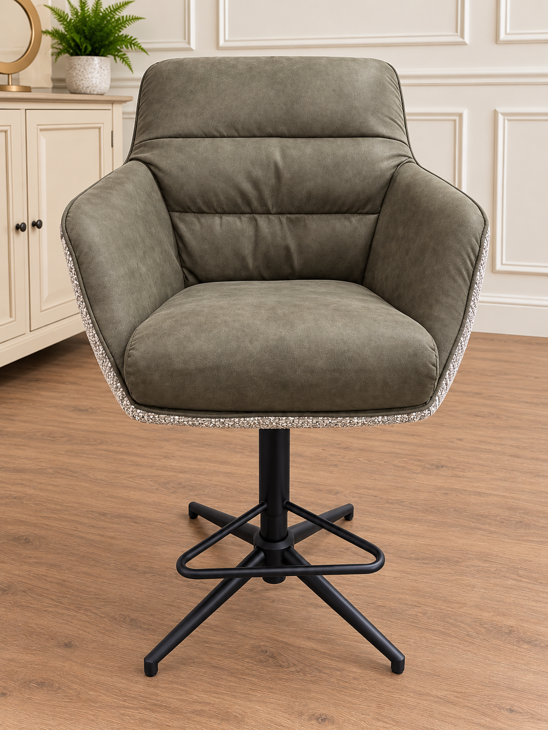 Owen Gas Lift Bar Stool Forest