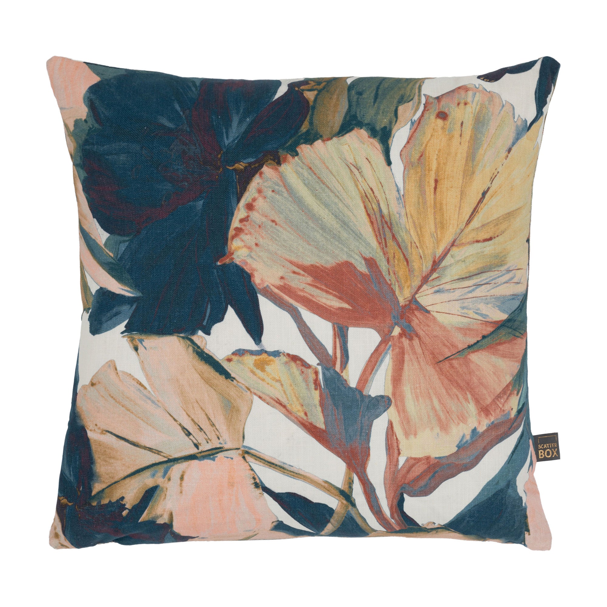 Scatterbox Maya Rose/Navy Cushion 45 x 45cm