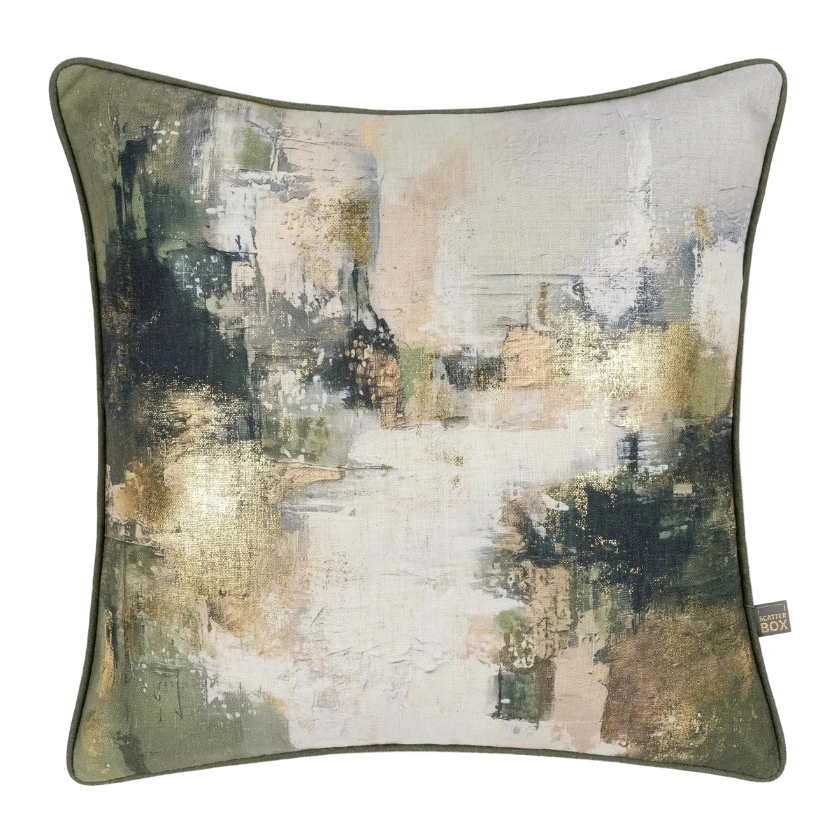 Willow Green Cushion 50x50cm by Scatterbox