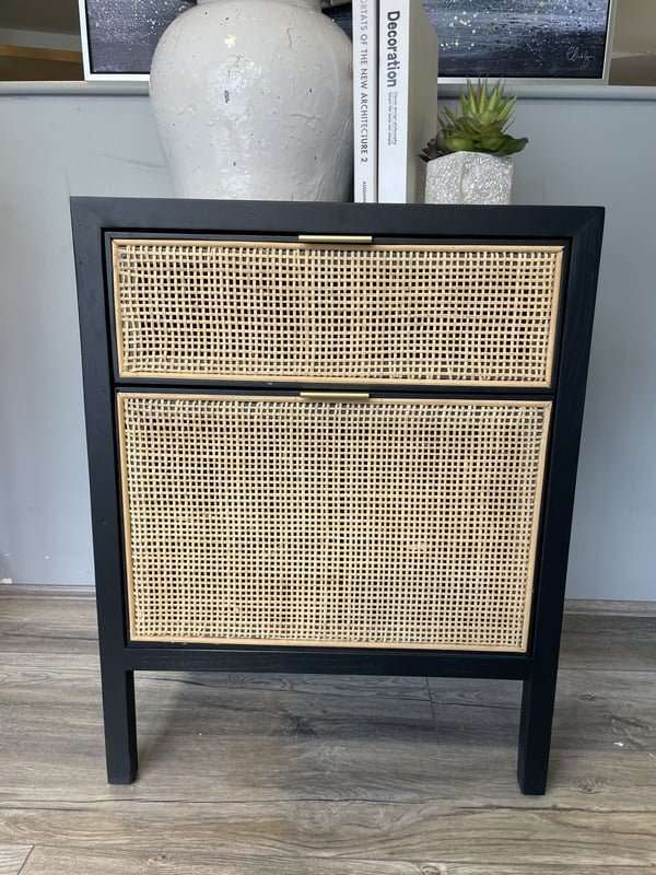 Adare Living Black Filing Cabinet