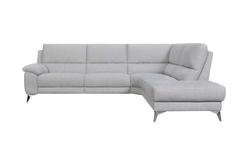 Lyon Grey Electric Corner Sofa Left Arm