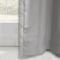 Catherine Lansfield So Soft Luxe Velvet Fully Lined Eyelet Curtains - Silver Grey 66x72