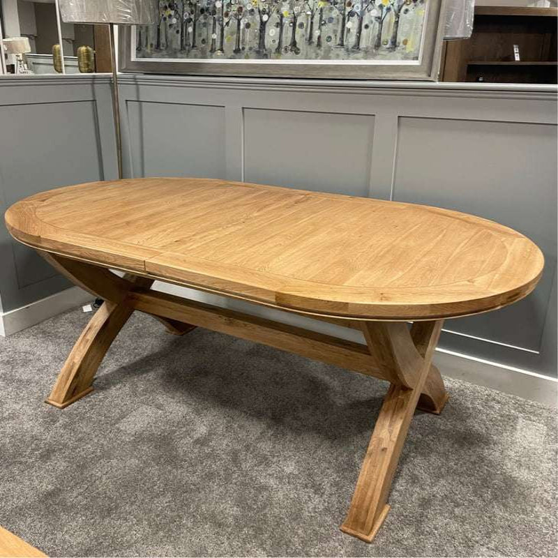 Chamonix Oval Extending Dining Table