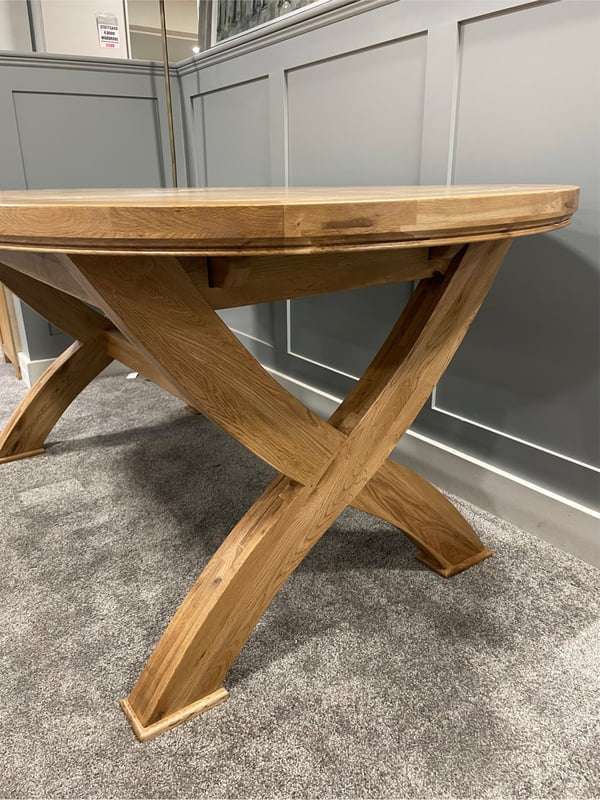 Chamonix Oval Extending Dining Table