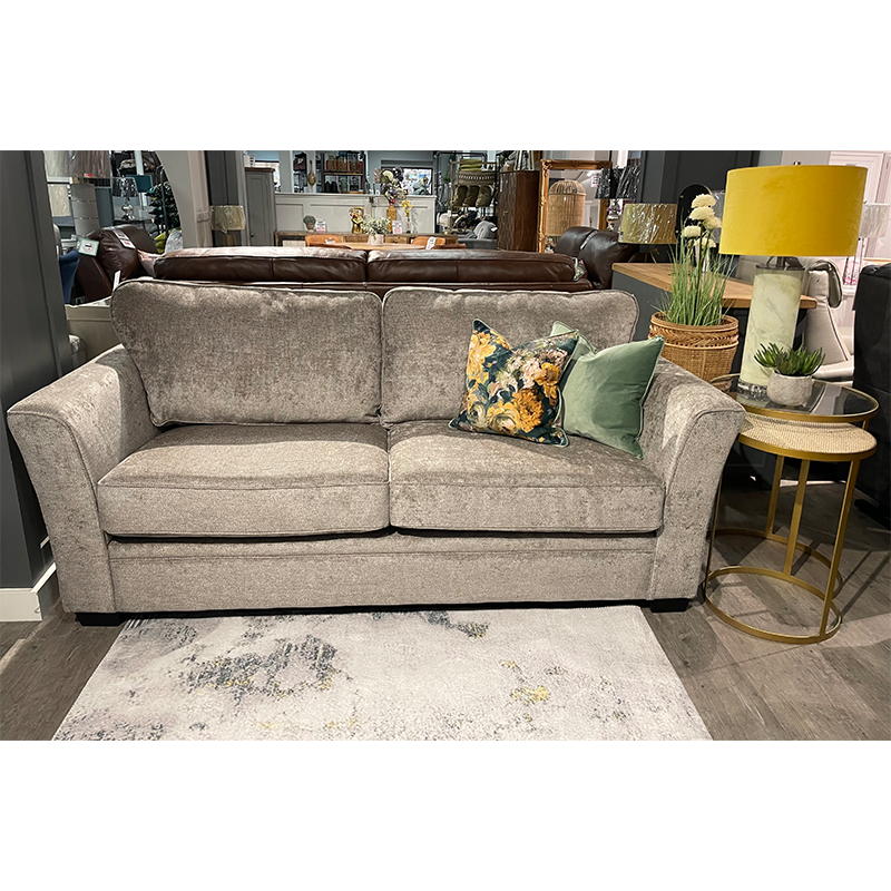 Madison Ash Grey 3 Seater Sofa