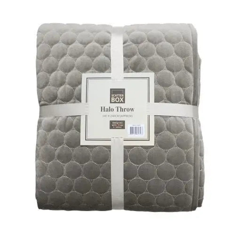 Scatterbox Halo Throw Taupe