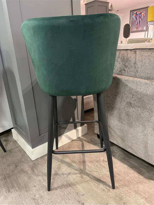 Ottawa Counter Stool Green Velvet