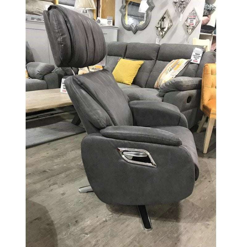 Swivel Chair & Footstool