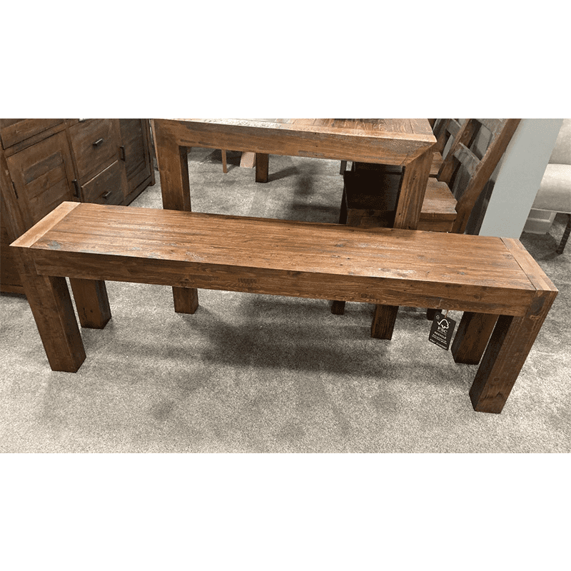 Seattle Dining Table, Bench & 3 Chairs