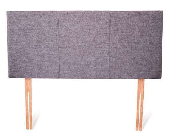 Saturn Grey Fabric Headboard