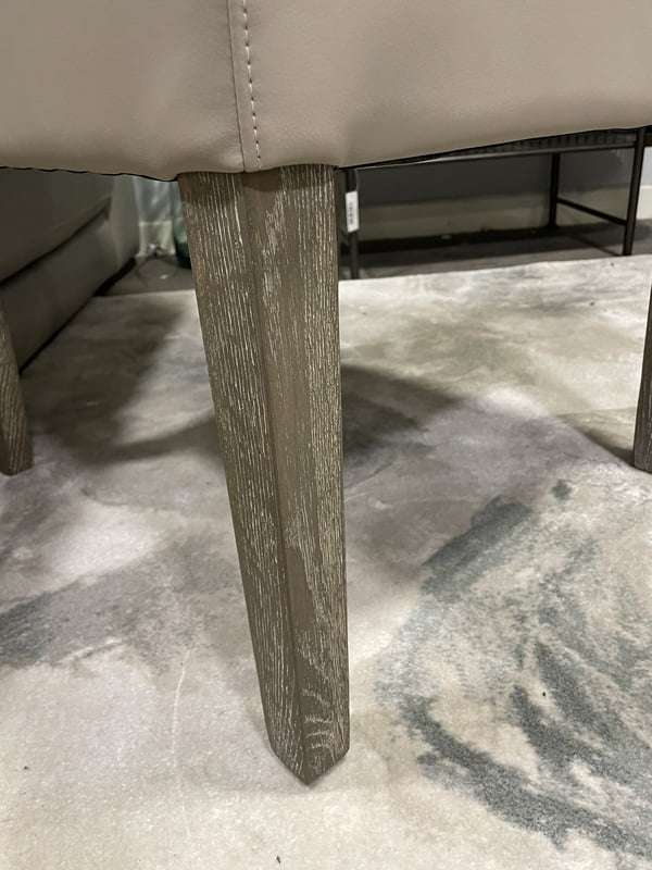 Pier Elephant's Breath PU Dining Chair