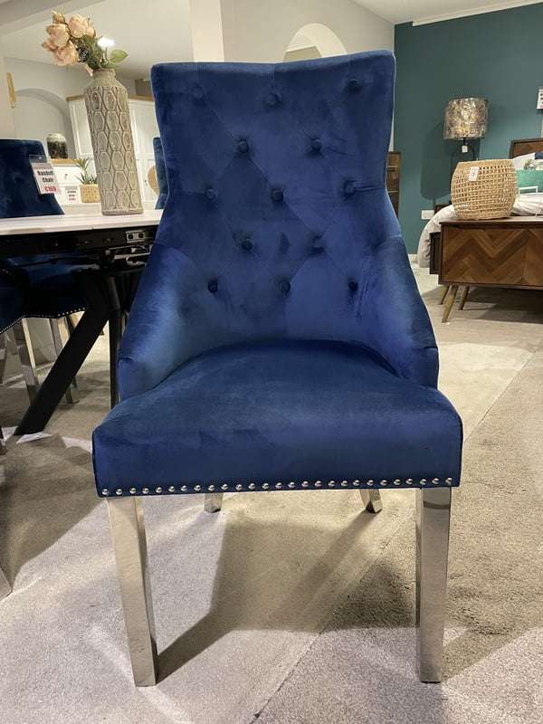 Randolf Navy Dining Chair