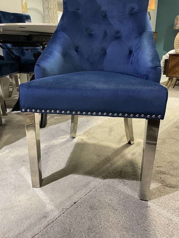 Randolf Navy Dining Chair