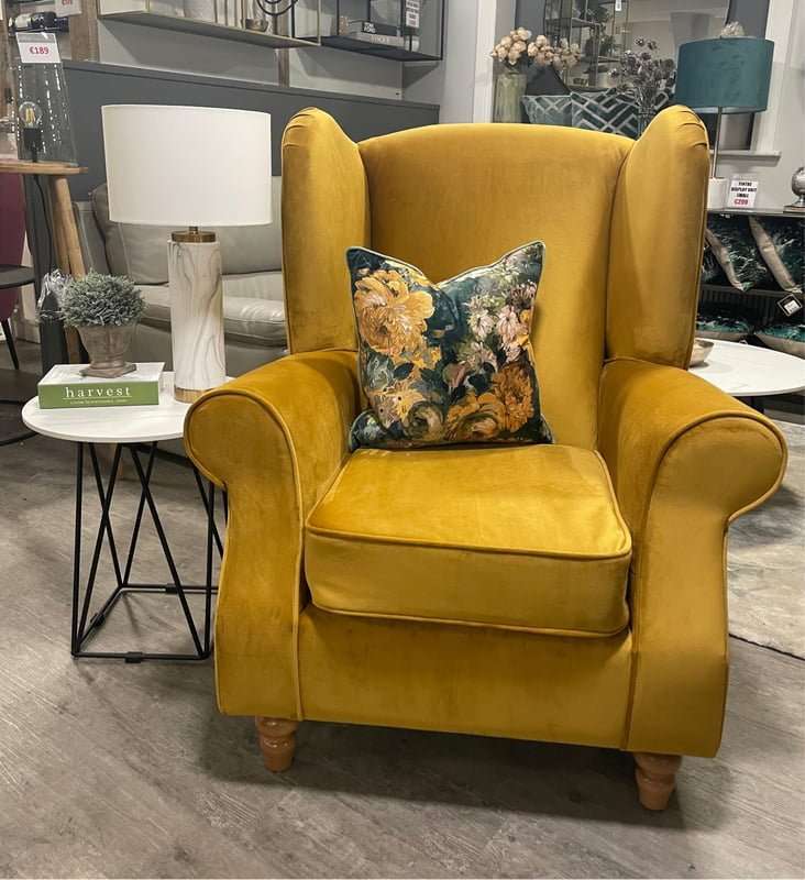 Buxton Ochre Armchair