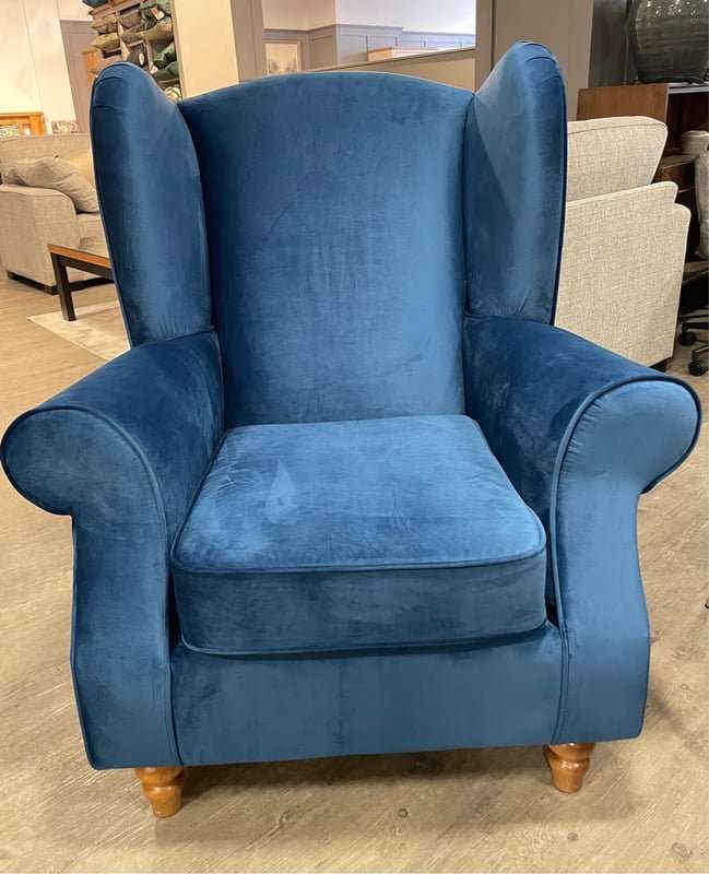 Buxton Navy Armchair