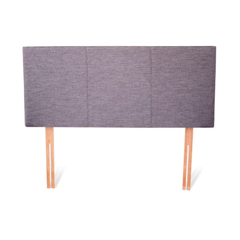 Saturn Grey Fabric Headboard