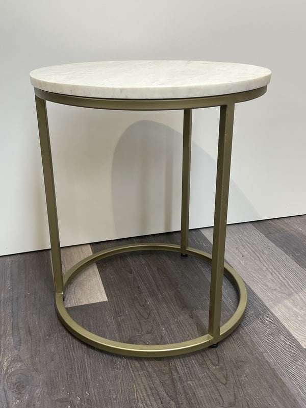 Pickfort Marble Top Side Table