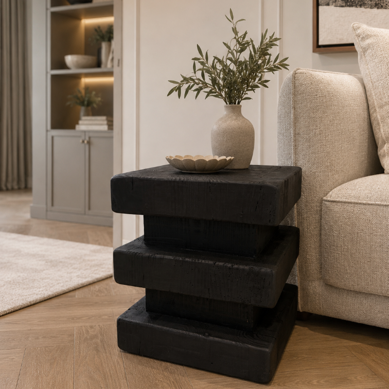 Barnwood Black Cube