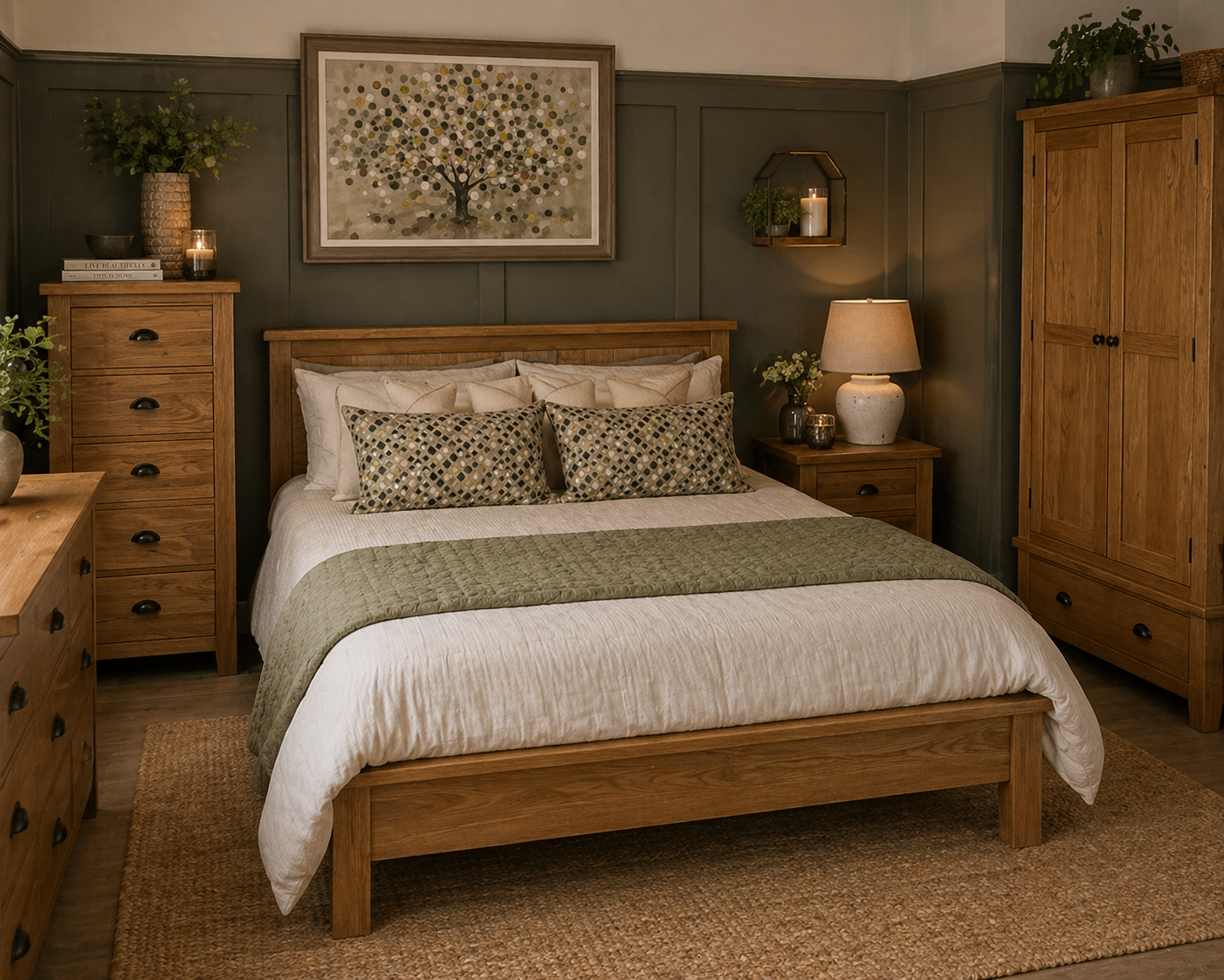Canterbury 4ft 6 Double Bedframe