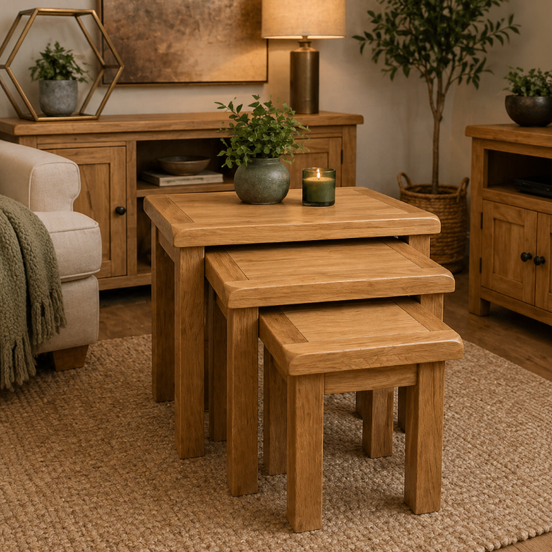Canterbury Nest of Tables