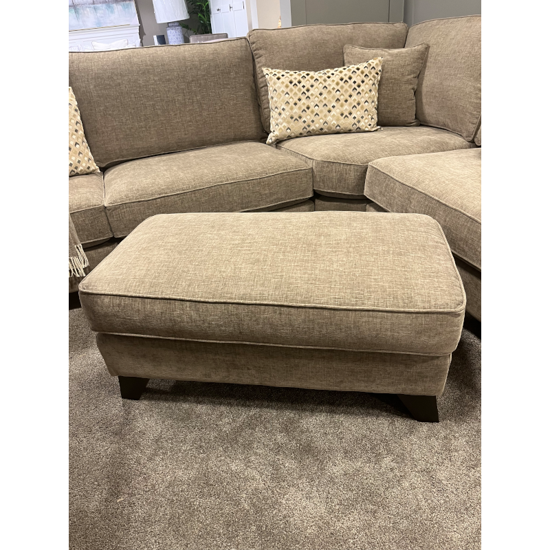 Birch Footstool Taupe