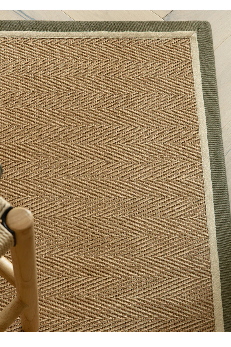 Asiatic Bordo Boucle Cream Sage Runner