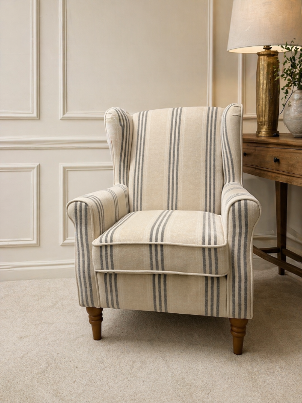 Harvard Armchair Stripe