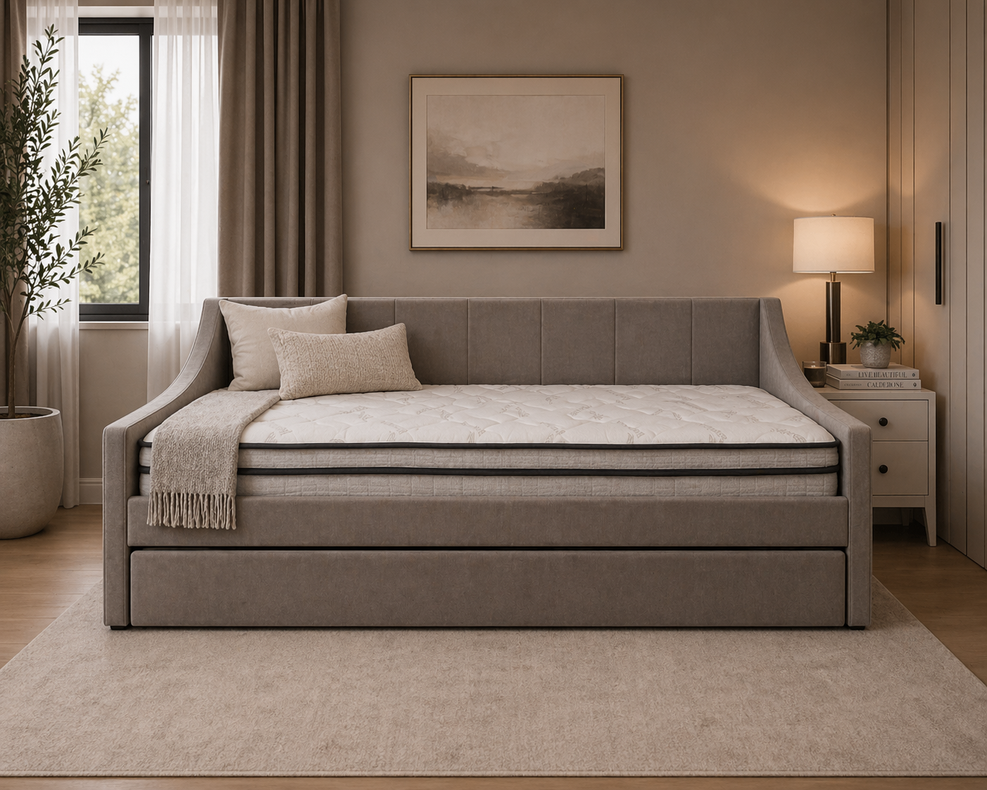 Fabric Guest Bed