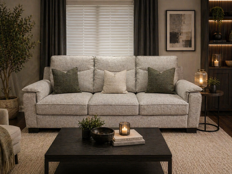 3 Seater Comfort Sofa by Grafu Baldai
