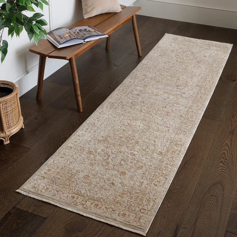 Asiatic Korra Heriz Serapi Beige Runner