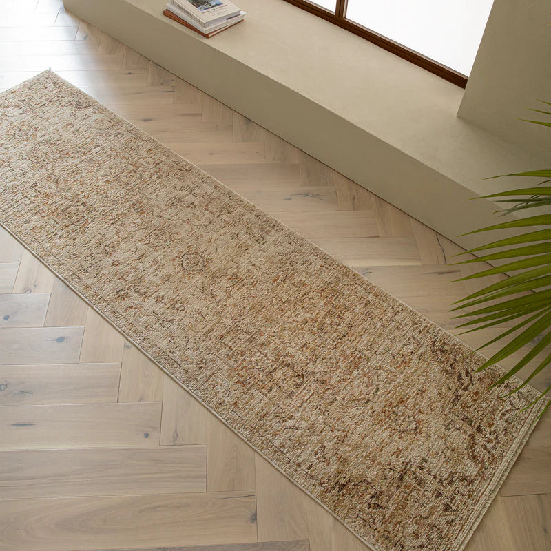 Asiatic Heriz Serapi Copper Runner