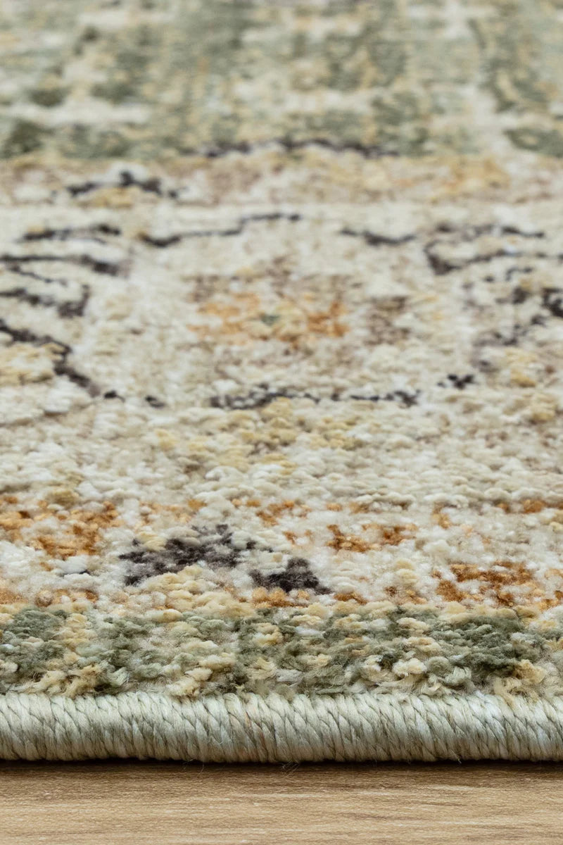 Asiatic Heriz Ornate Green Rug