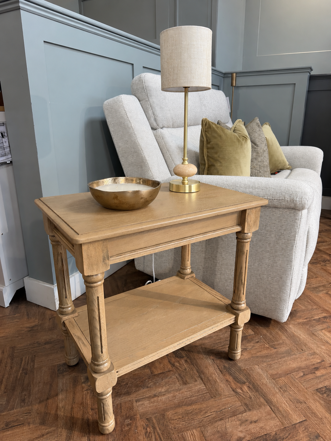LK Oak Side Table