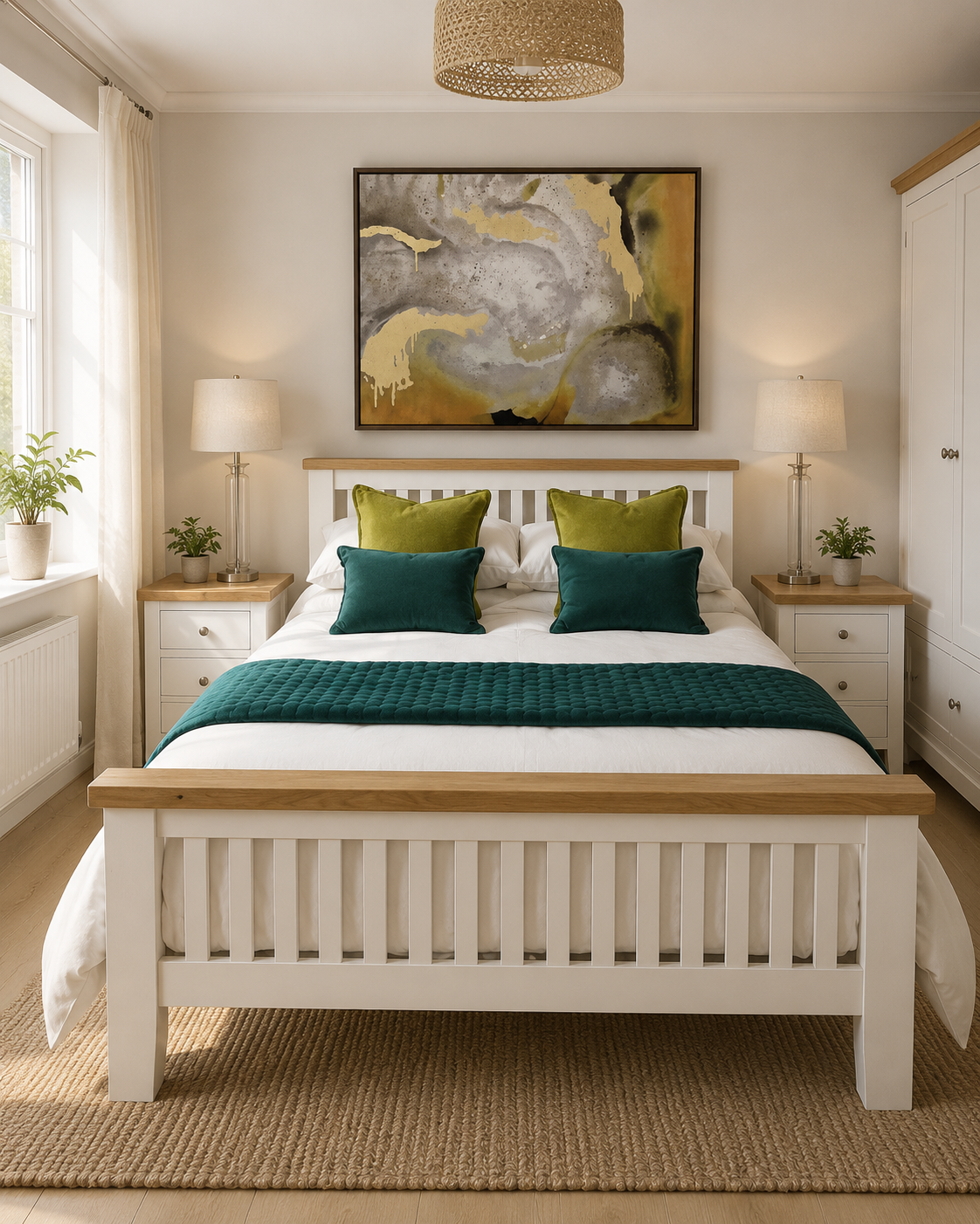 Camille 5' King High End Bedframe