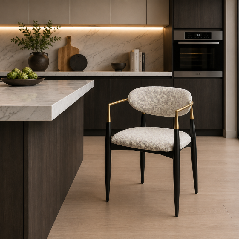 Orbit Dining Chair Cream