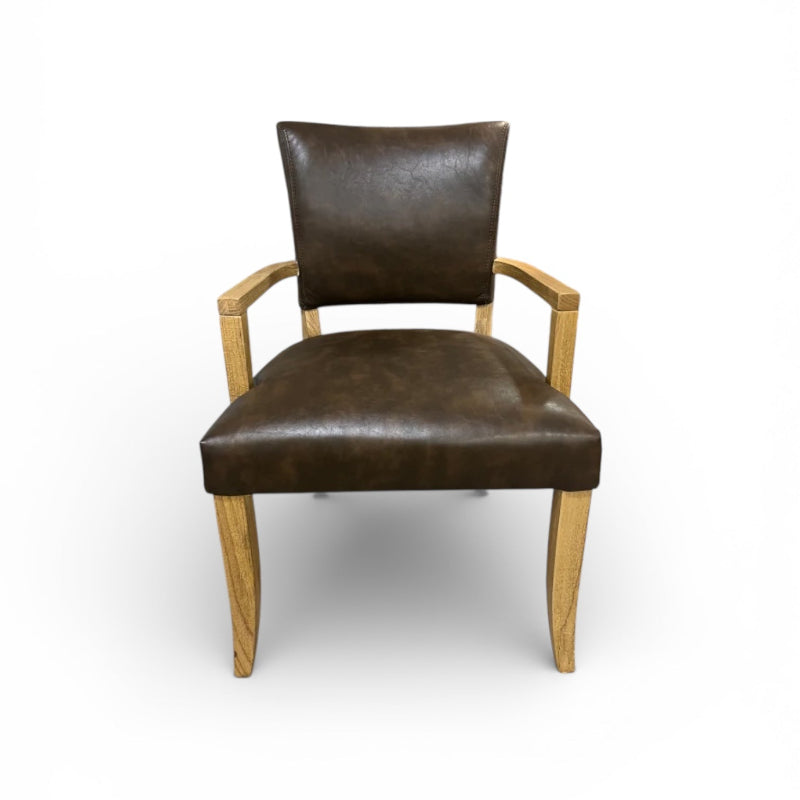 Doon Carver Dining Chair Brown