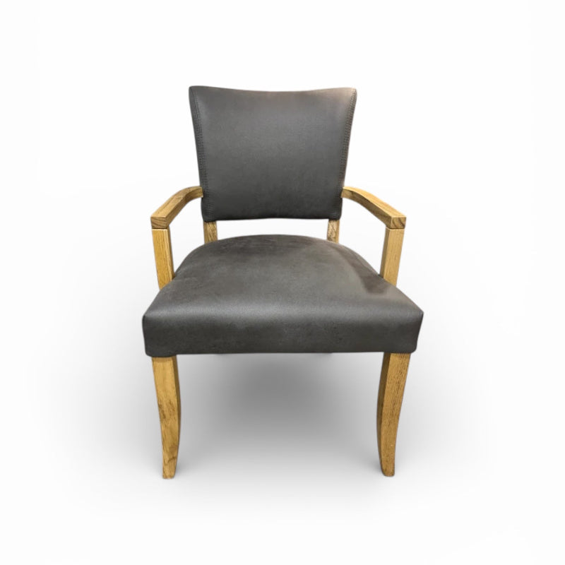 Doon Carver Dining Chair Grey