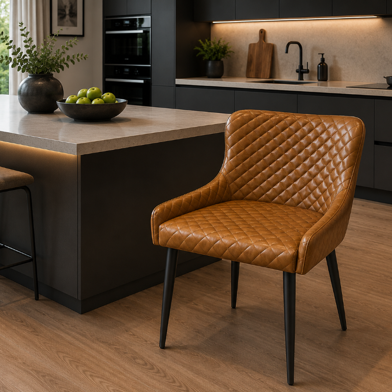 Ottawa Dining Chair Saddle