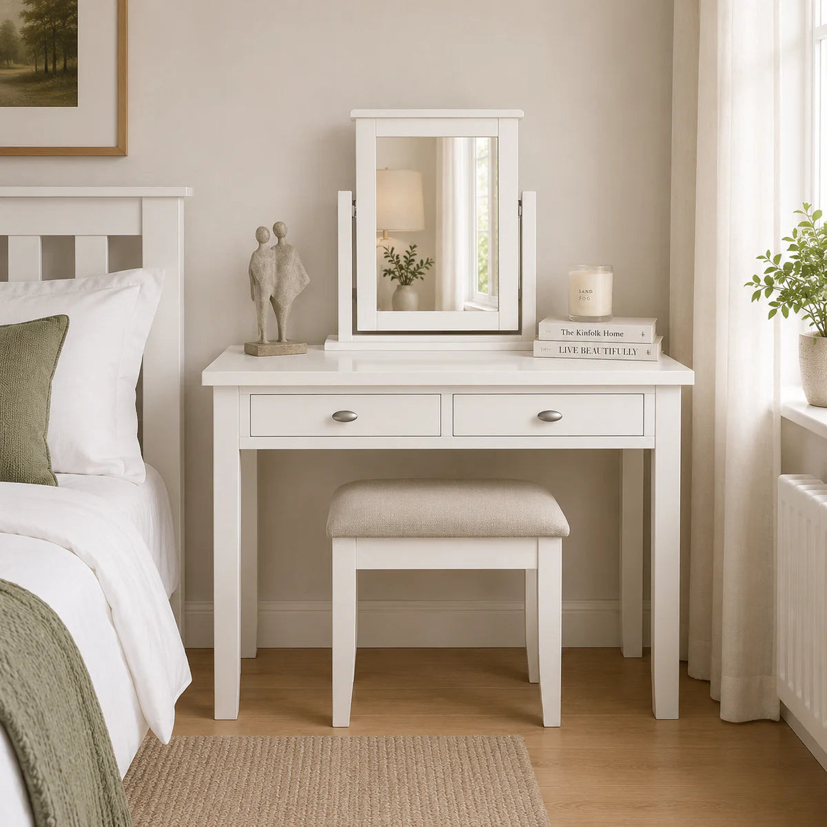 Alaska Dressing Table Stool