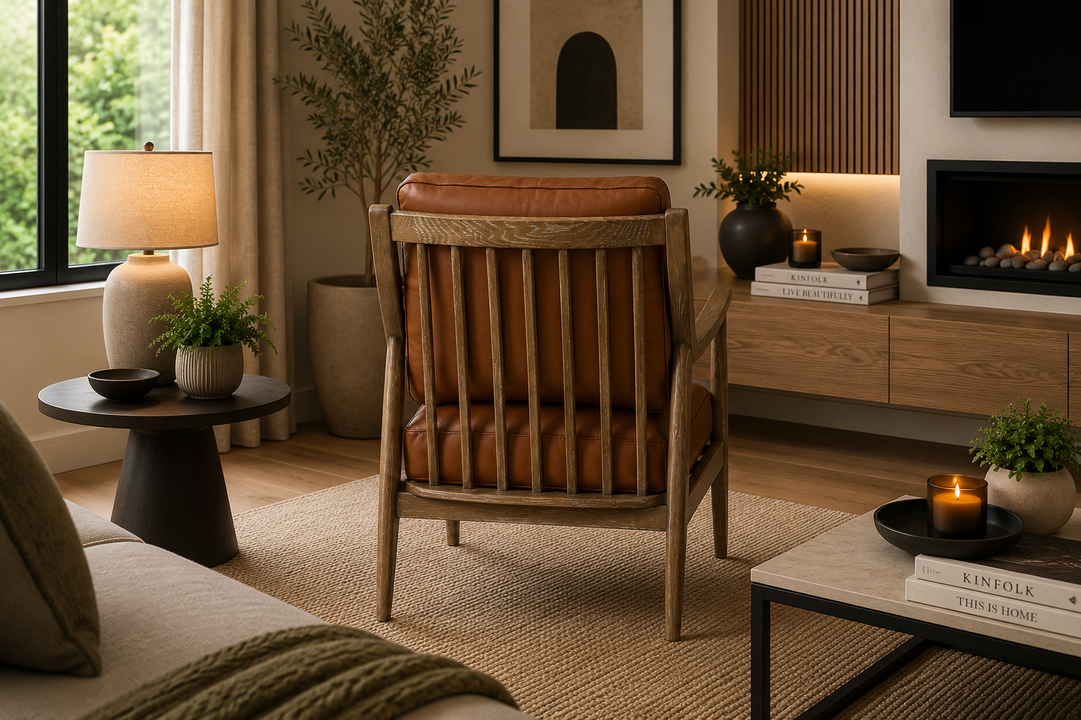 Lisa Leather Chair