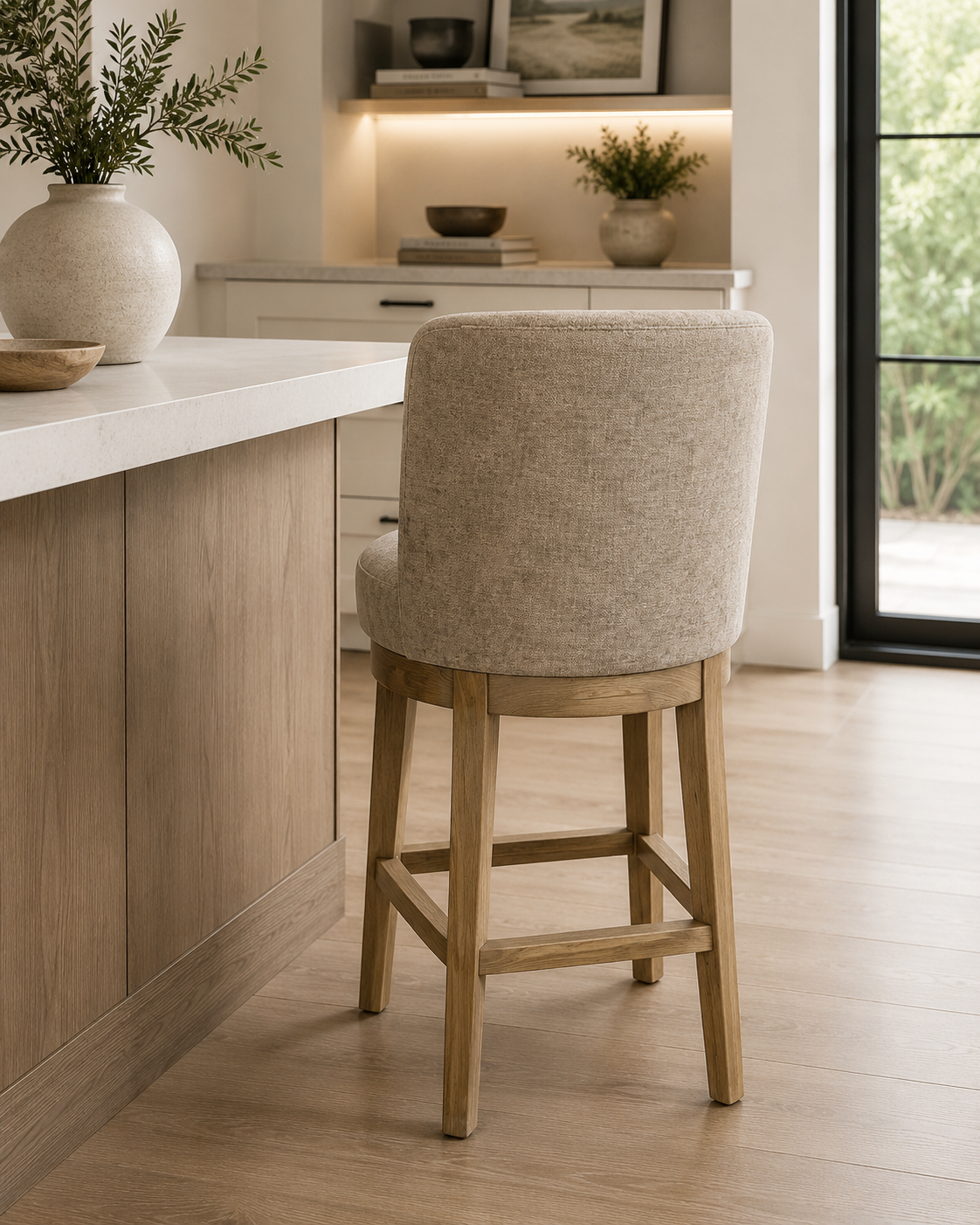 Voyager Counter Stool Beige