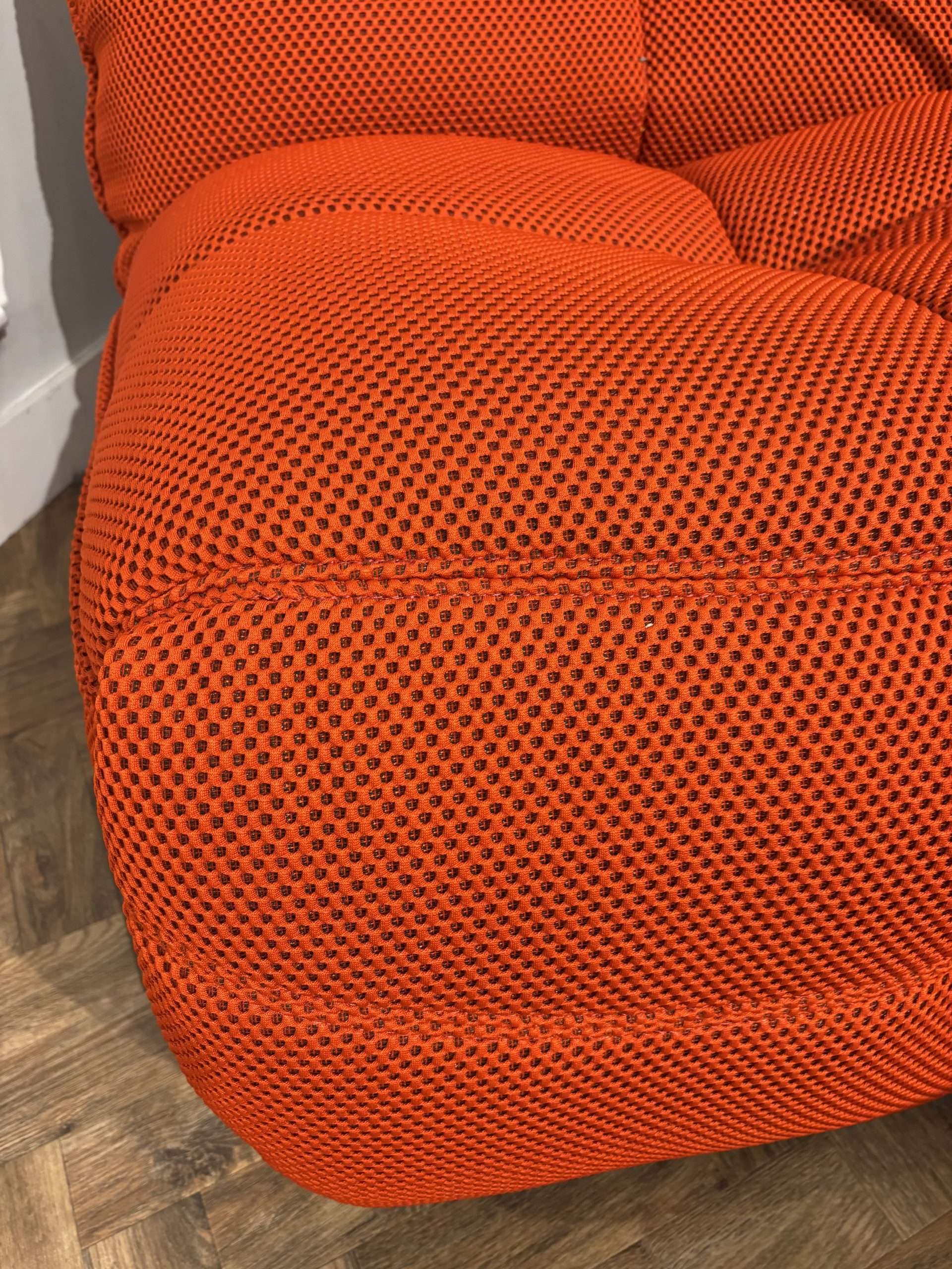 Simba Glider Manual Recliner Orange Chair