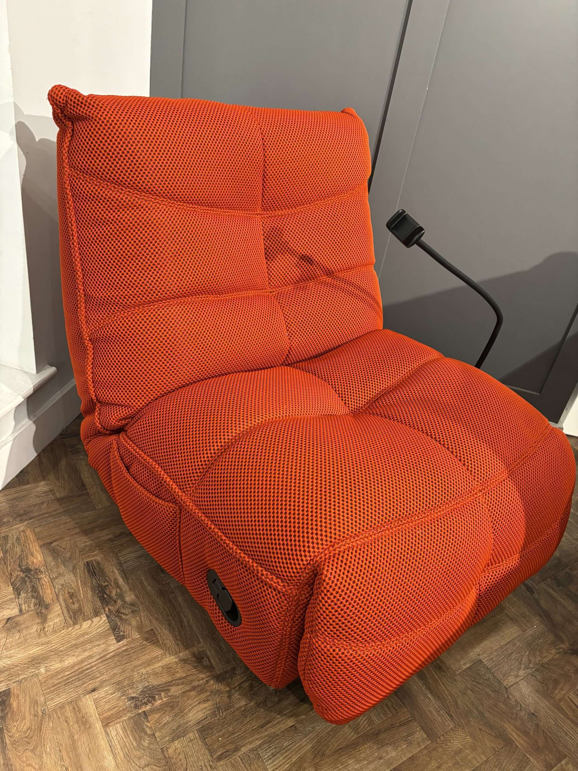 Simba Glider Manual Recliner Orange Chair