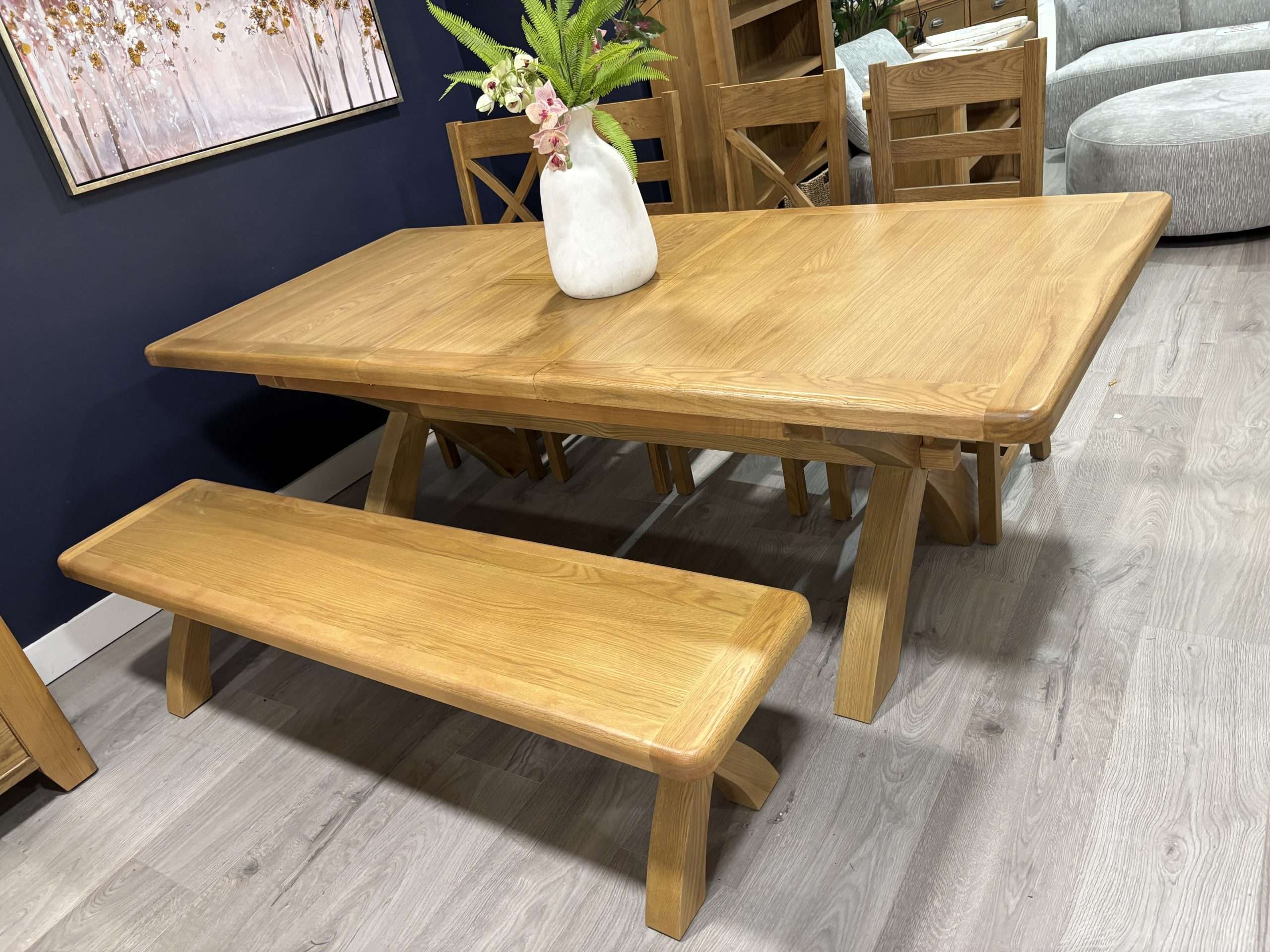 Hamilton Extending Dining Table 1.8mtr - 2.3mtr