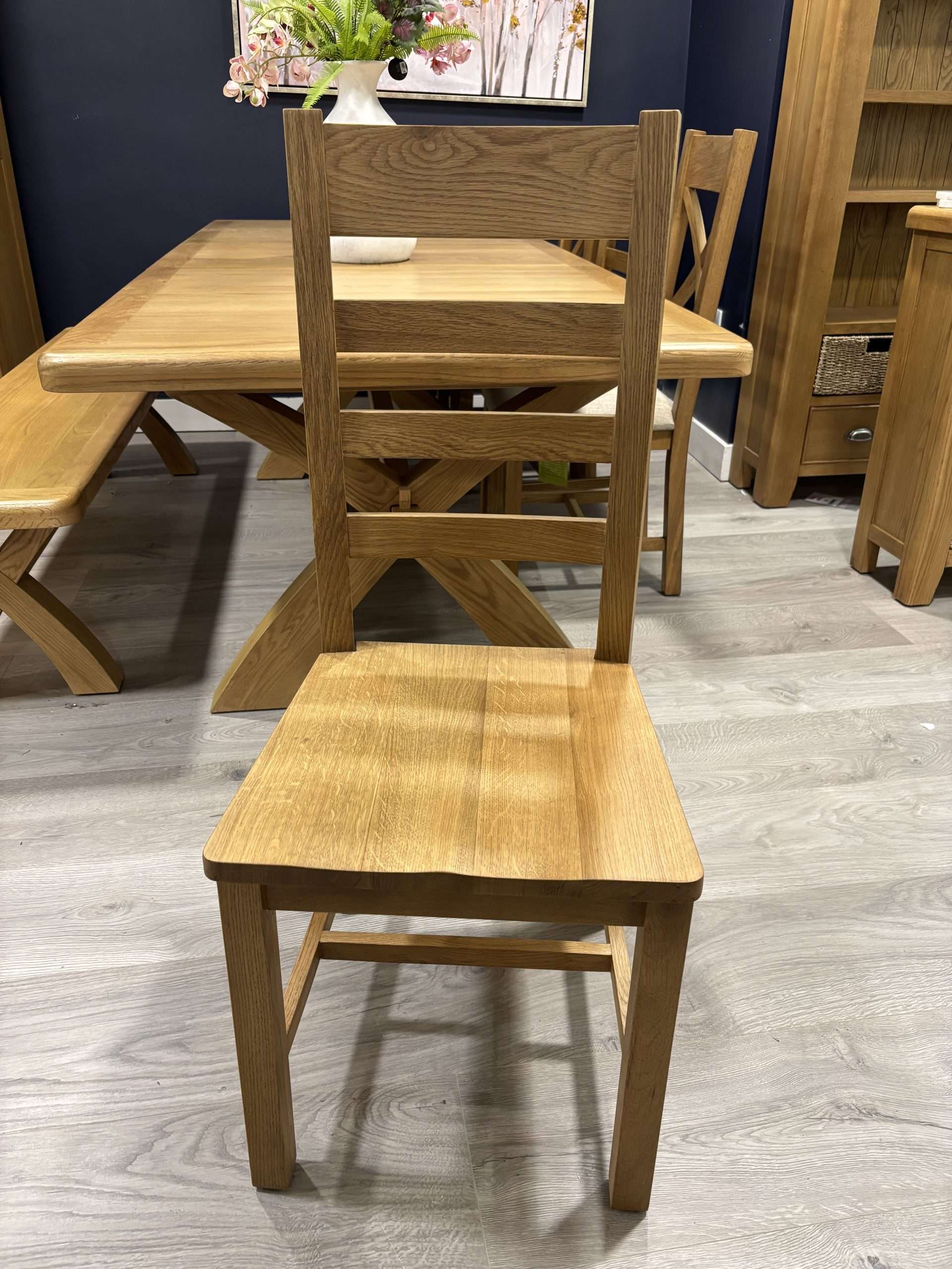 Hamilton Wooden Seat Dining Chair