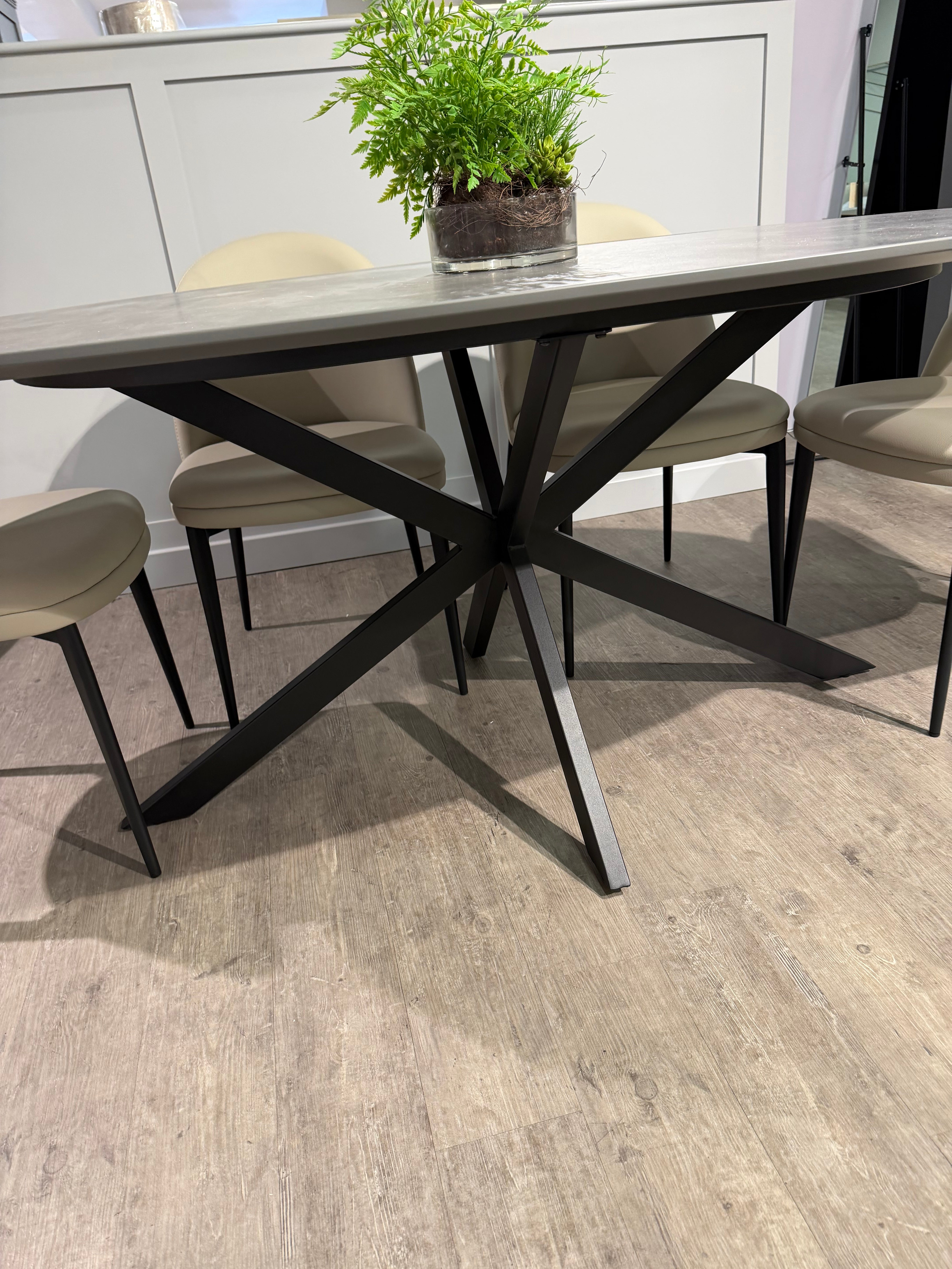 Camden 2mtr Dining Table & 6 Chairs