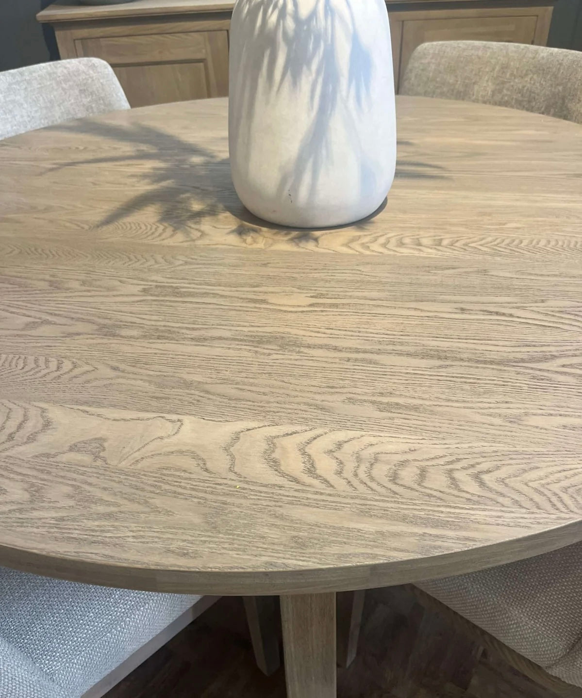 Voyager Round X Leg Dining Table 1.55mtr